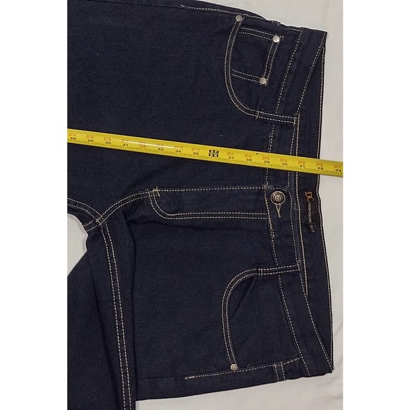 Denim Culture 38x30 dark wash men's jeans midrise straight leg 100% cotton 38 - Picture 5 of 10